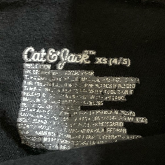 Cat & Jack sparkle black leggings - Picture 4 of 4